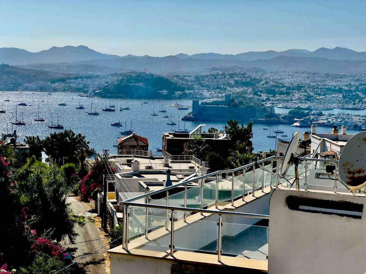 Deniz Manzarali Tas Villa Bodrum