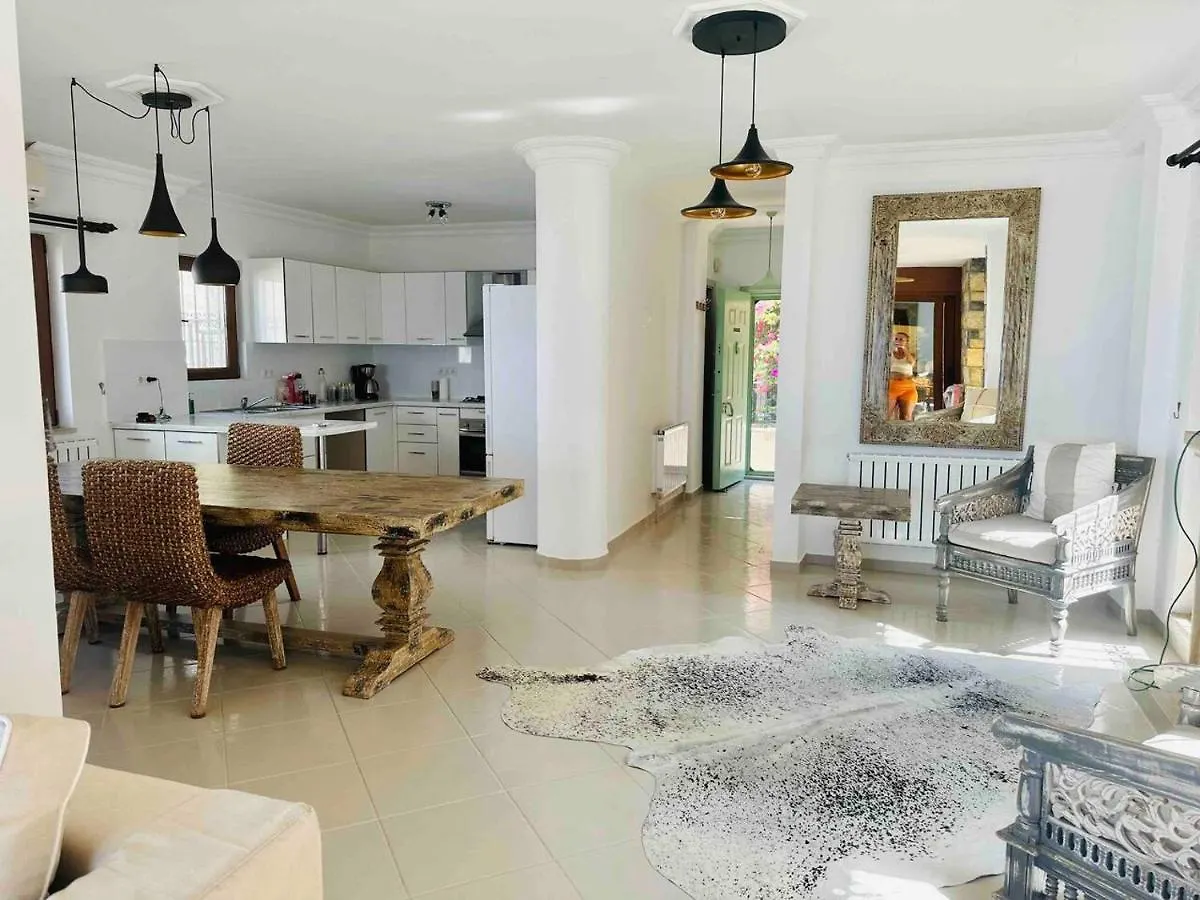 Deniz Manzarali Tas Villa Bodrum Turkiet